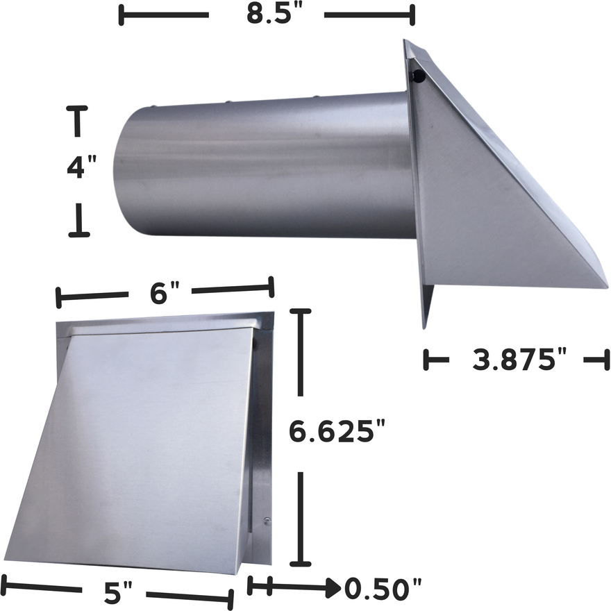 4 inch wall vent spec image