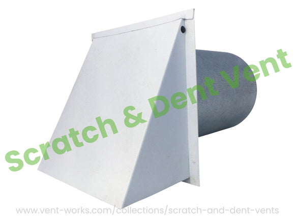6 Inch Wall Vent - Discounted - Minimal Defects