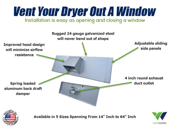 Vent A Dryer Through A Window