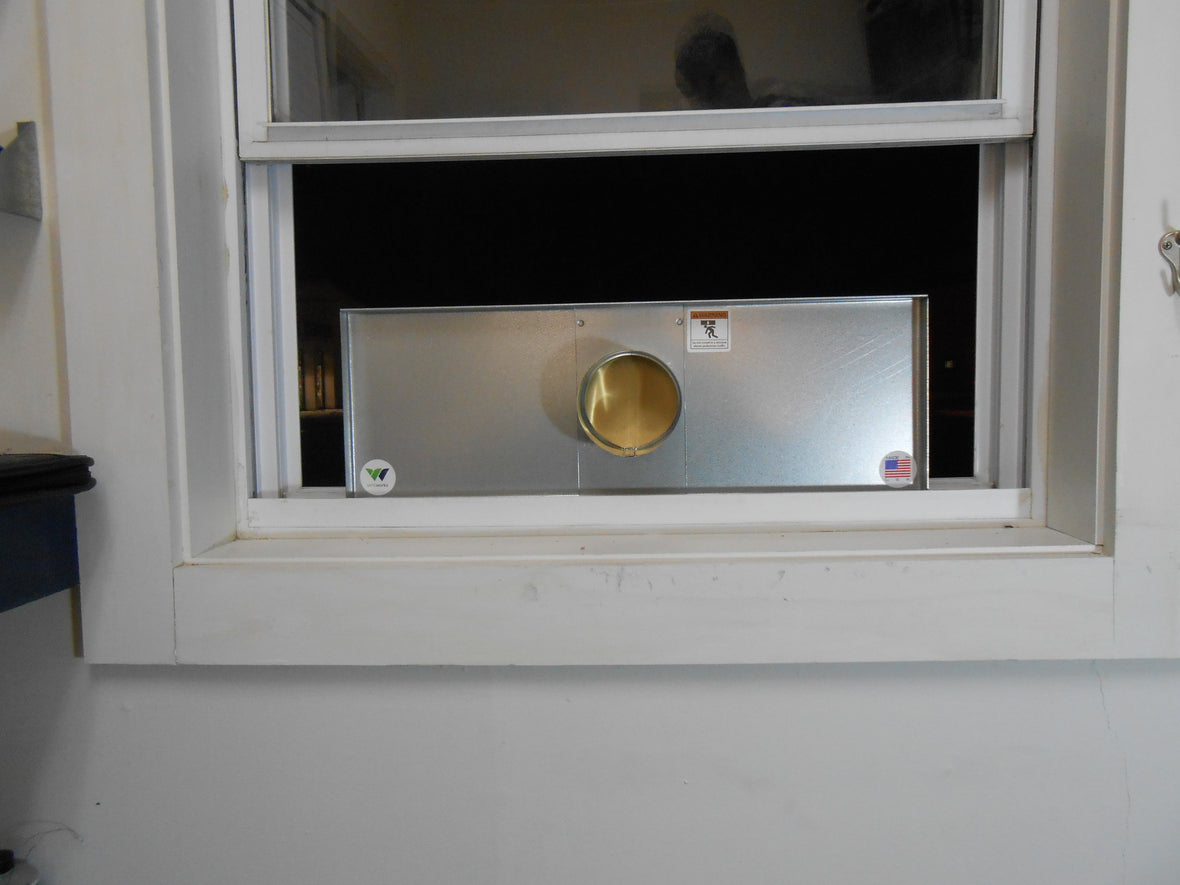 Installing the Window Dryer Vent