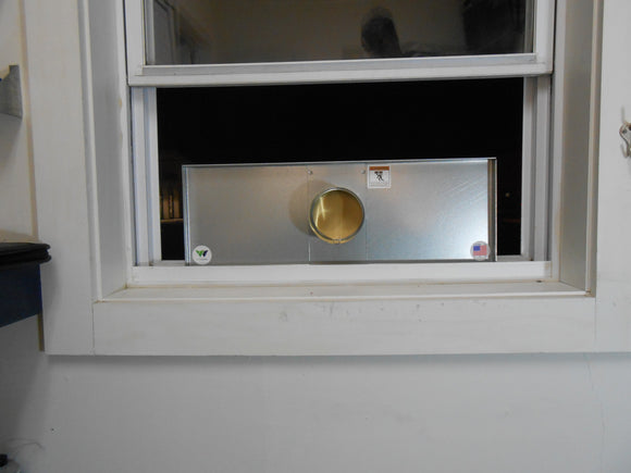 Installing the Window Dryer Vent