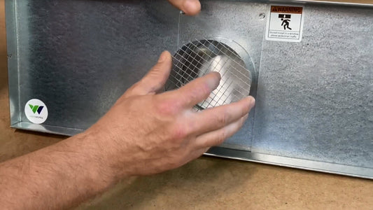 How to Install the Removable Screen in Your Window Vent