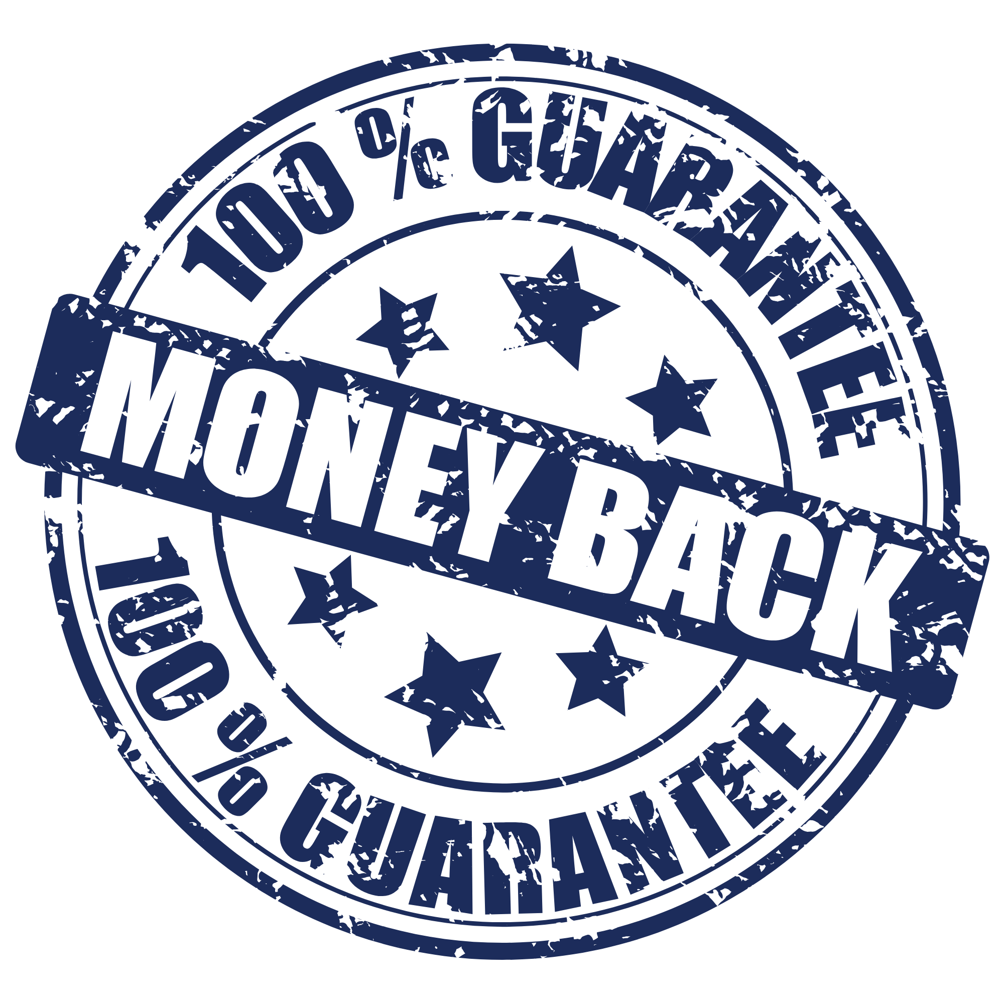 100 money back promise