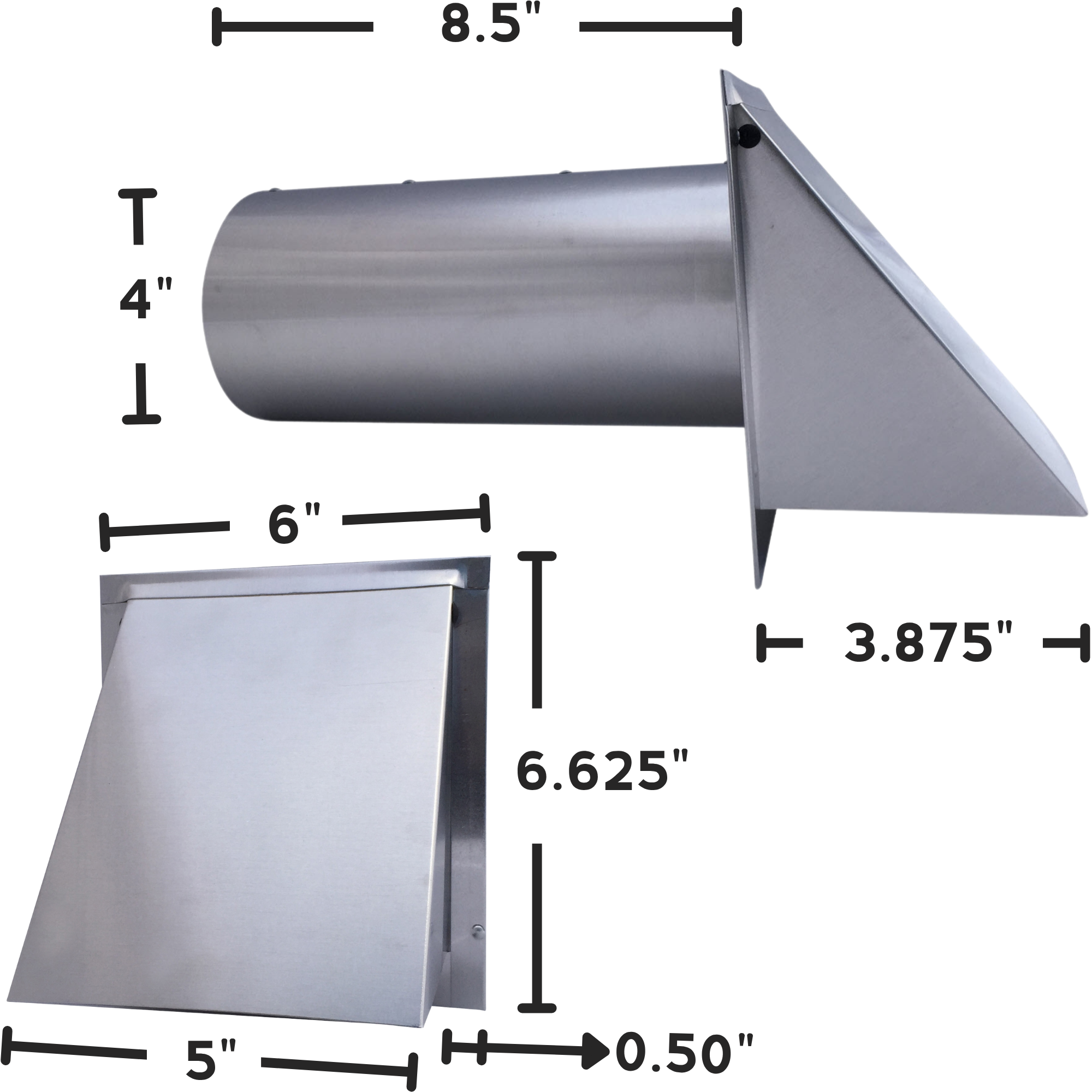 4 inch wall vent spec image