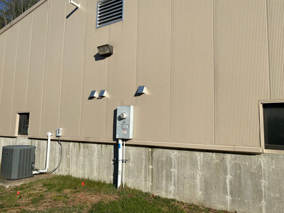 4 Inch Wall Vent Cover - Hood Only (No Collar)