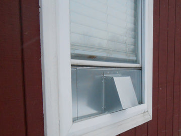6 Inch Window Vent - Discounted - Minimal Defects - 0