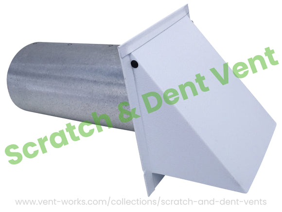4 Inch Wall Vent - Discounted - Minimal Defects