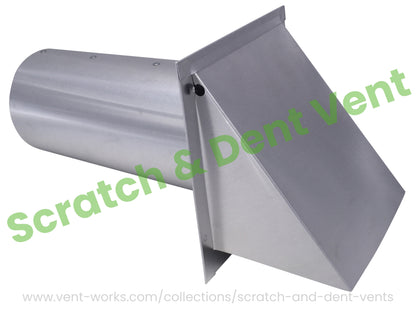5 Inch Wall Vent - Discounted - Minimal Defects