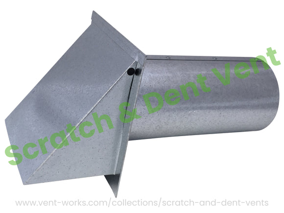 5 Inch Wall Vent - Discounted - Minimal Defects