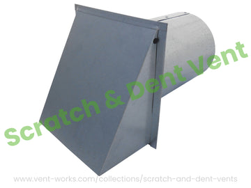 6 Inch Wall Vent - Discounted - Minimal Defects