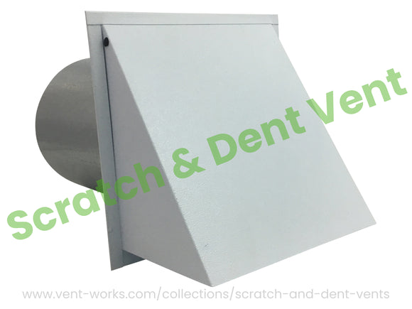 7 Inch Wall Vent - Discounted - Minimal Defects