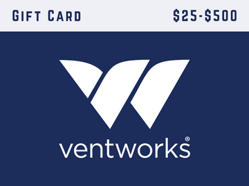 Vent Works gift cards available in $25 to $500 denominations