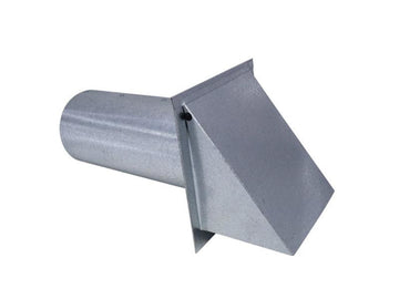4 Inch Wall Vent (Galvanized)