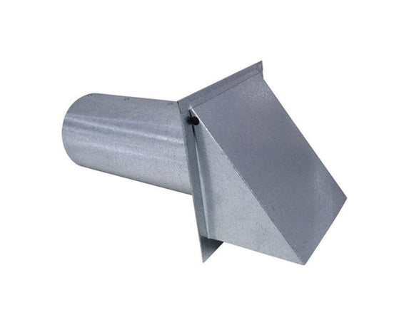 4 Inch Wall Vent (Galvanized)