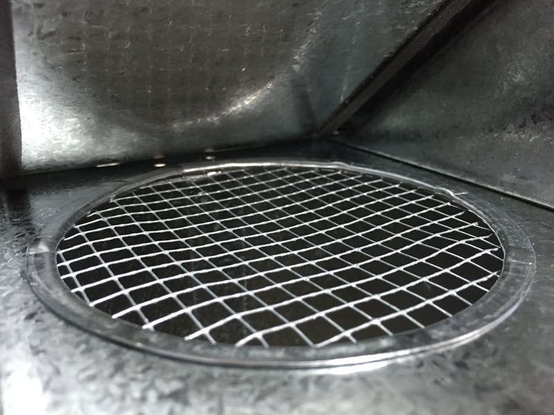 5 Inch Wall Vent (1/4" Inch Screen)