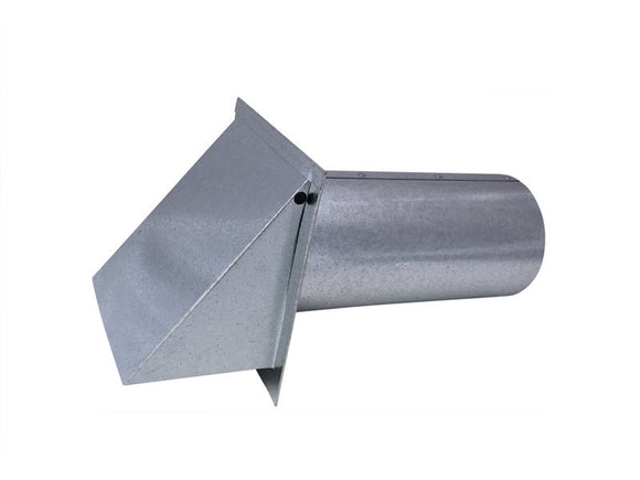 5 Inch Wall Vent (Galvanized)