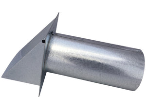 5 Inch Wall Vent by Vent Works (Side View)