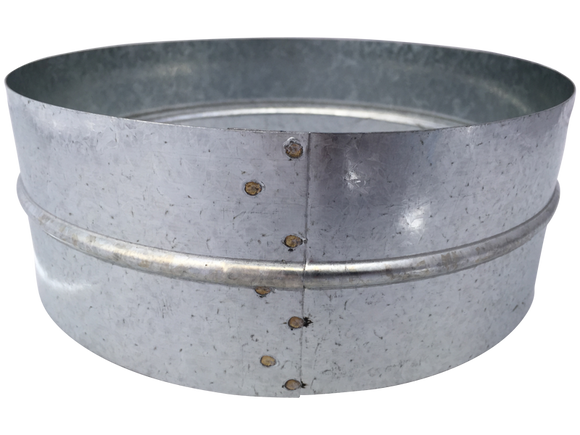 6 Inch Duct Connector Pipe Coupler (Spot Welded)