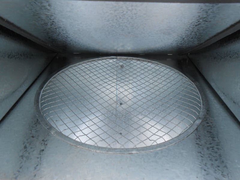 7 Inch Wall Vent (1/4" Inch Screen)