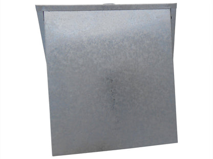 7 Inch Wall Vent (Galvanized)