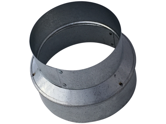 Duct Reducer 7x6 Inch