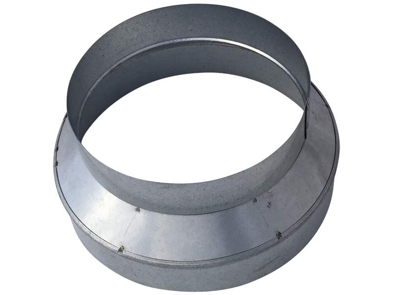 Duct Reducer 9x8 Inch