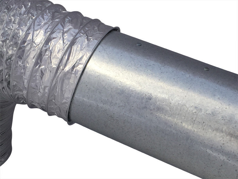 Easily Connect To Flexible Duct or Rigid Duct