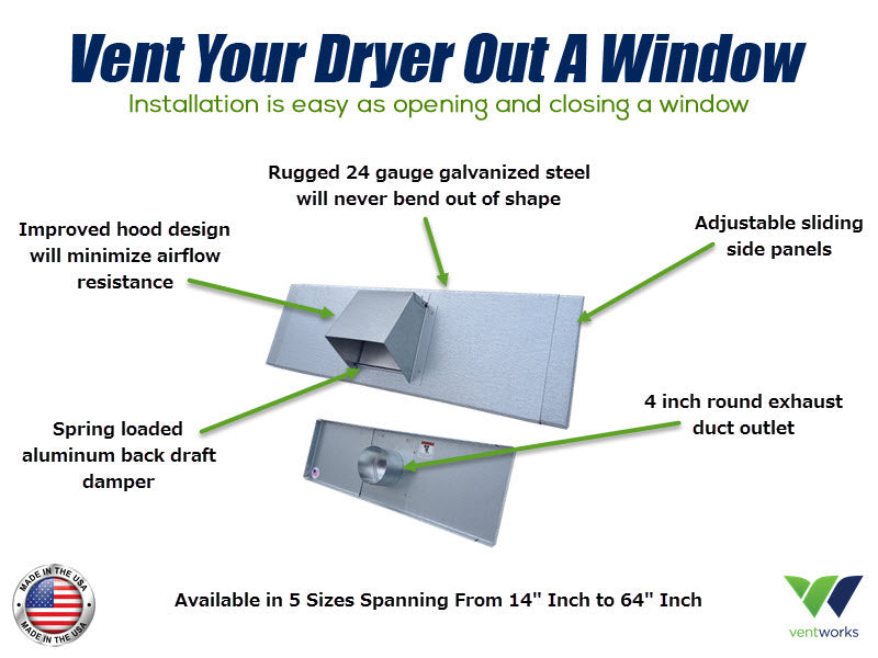 Vent A Dryer Through A Window