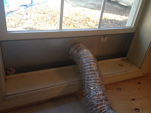 Air Intake Window Vent (Fresh Air Intake Through A Window)